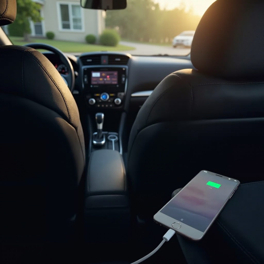 charing samsung phone on 2000 subaru outback